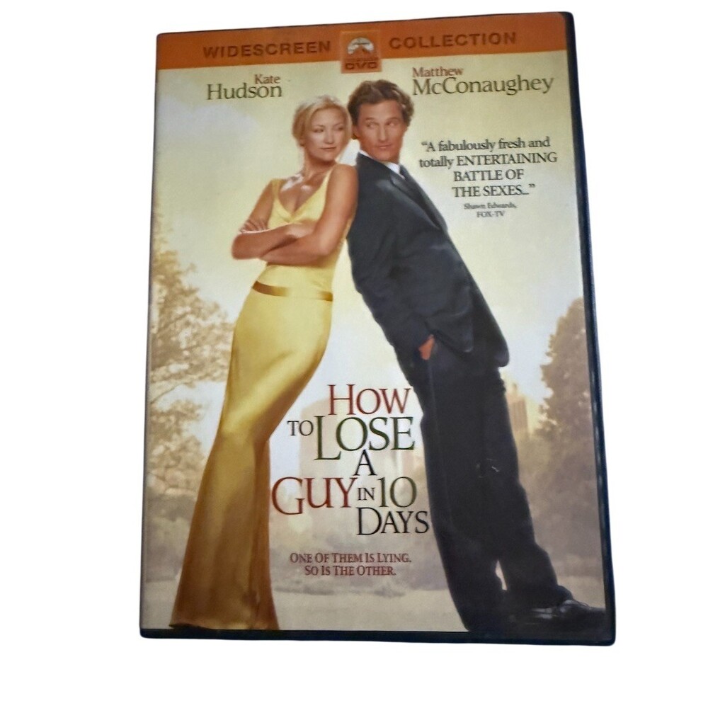 How to Lose a Guy in 10 Days DVD Widescreen w/ Insert Kate Hudson PG-13